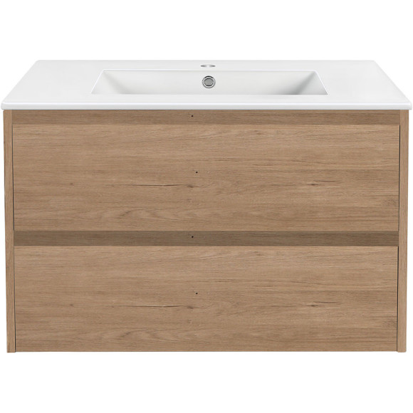 Тумба под раковину Vincea Gio 80 VMC-2G800NO подвесная N.Oak Тумба под раковину Vincea Gio 80 VMC-2G800NO подвесная N.Oak