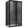 Душевой уголок Abber Schwarzer Diamant 110х70 AG30110BH-S70B профиль Черный стекло прозрачное Душевой уголок Abber Schwarzer Diamant 110х70 AG30110BH-S70B профиль Черный стекло прозрачное