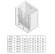 Душевая дверь New Trendy New Soleo Chrome 160 D-0267A профиль Хром стекло прозрачное Душевая дверь New Trendy New Soleo Chrome 160 D-0267A профиль Хром стекло прозрачное