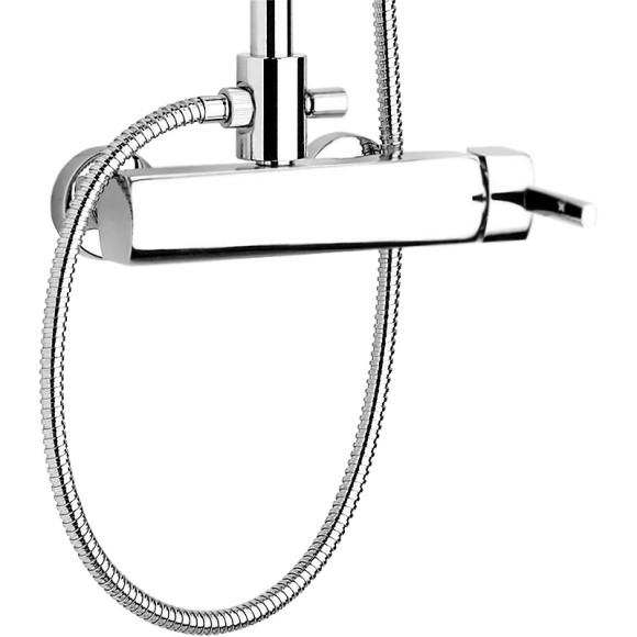 Душевая система Webert Azeta AZ870105015PVC Хром