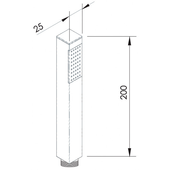 Ручной душ Remer 317SSDOx Золото глянцевое Ручной душ Remer 317SSDOx Золото глянцевое