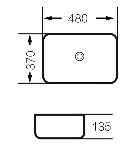 Раковина-чаша Grossman 48 GR-3016GM Серая матовая Раковина-чаша Grossman 48 GR-3016GM Серая матовая