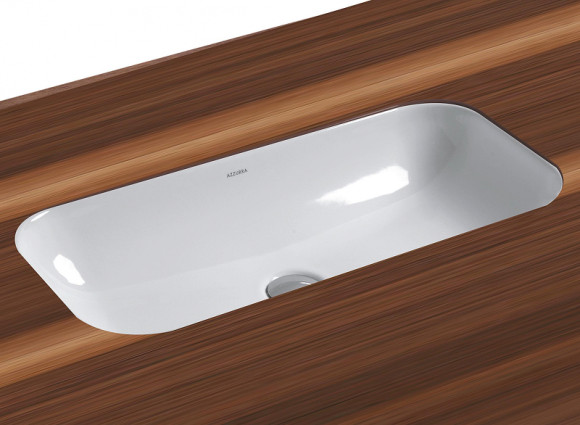 Раковина Azzurra Glaze 69 GLLT06938000BI (GLZ 69x38/SP bi) Белая Раковина Azzurra Glaze 69 GLLT06938000BI (GLZ 69x38/SP bi) Белая