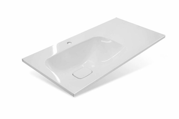 Тумба с раковиной Эстет Barcelona 90 L ФР-00003597 Белая Тумба с раковиной Эстет Barcelona 90 L ФР-00003597 Белая