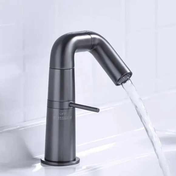 Смеситель для раковины Haiba HB10813-3 Пепельный