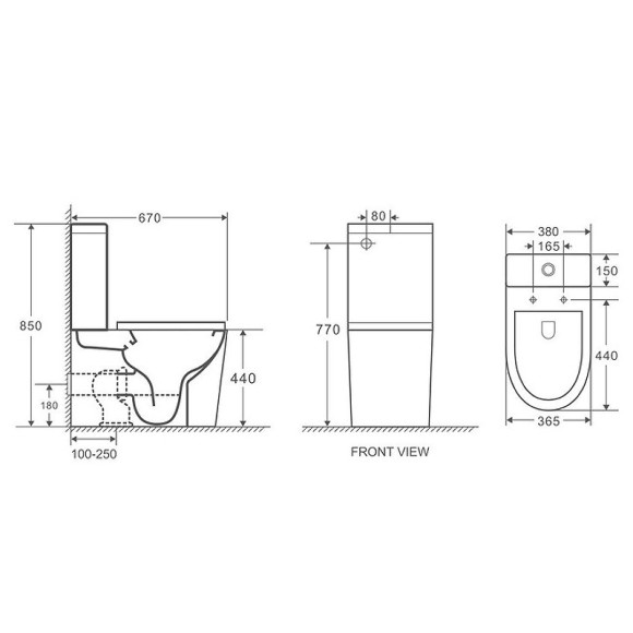 Унитаз компакт Grossman Tornado GR-4449SQ с бачком и сиденьем Микролифт Унитаз компакт Grossman Tornado GR-4449SQ с бачком и сиденьем Микролифт
