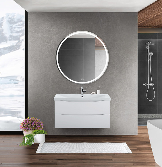 Тумба под раковину BelBagno Marino-Cer 100 MARINO-CER-1000-2C-SO-BL-P подвесная Bianco Lucido Тумба под раковину BelBagno Marino-Cer 100 MARINO-CER-1000-2C-SO-BL-P подвесная Bianco Lucido