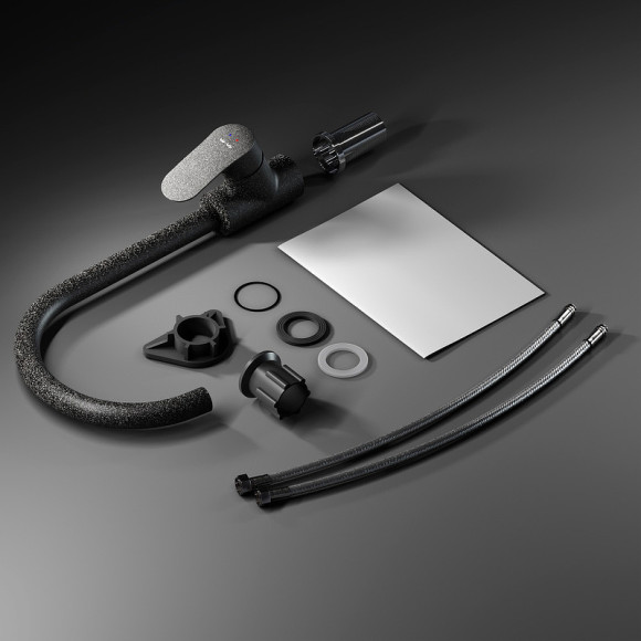 Смеситель для кухни AM.PM Like F8007122 Черный