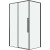Душевой уголок Grossman Galaxy 130х80 120.K33.01.1380.21.00 профиль Черный матовый стекло прозрачное