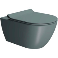 Унитаз GSI Pura 881504 подвесной Agave opaco без сиденья Унитаз GSI Pura 881504 подвесной Agave opaco без сиденья