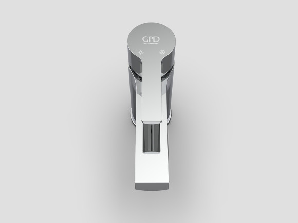 Смеситель для раковины GPD Solus MLB55 Хром Смеситель для раковины GPD Solus MLB55 Хром