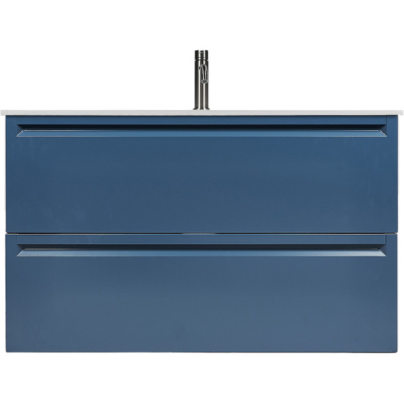 Тумба с раковиной Inda Piccadilly 80BD подвесная Blu Denim