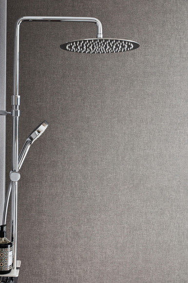 Душевая система Jacob Delafon Metro E26589-CP с термостатом Хром Душевая система Jacob Delafon Metro E26589-CP с термостатом Хром