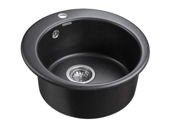 Кухонная мойка Paulmark Gelegen 50 PM404800-BL Черная Кухонная мойка Paulmark Gelegen 50 PM404800-BL Черная