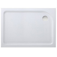 Акриловый поддон для душа BelBagno Tray R 100x80x15 TRAY-BB-AH-100/80-15-W-R Белый R с антискользящим покрытием