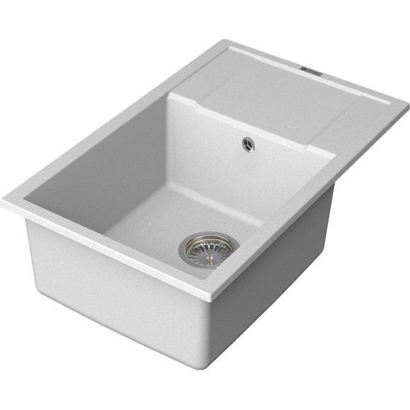 Кухонная мойка Point Велета 78 PN3002W Белая Кухонная мойка Point Велета 78 PN3002W Белая