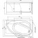 Акриловая ванна Timo Iva 150x95 R IVA1595R без гидромассажа Акриловая ванна Timo Iva 150x95 R IVA1595R без гидромассажа