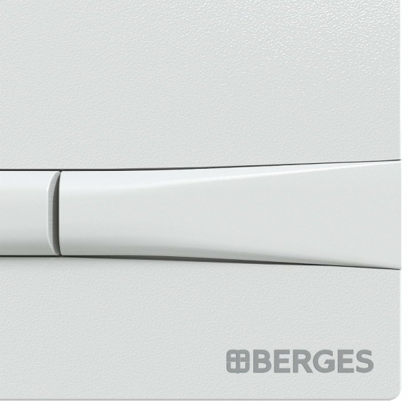 Комплект унитаза с инсталляцией Berges Okus 043282 с сиденьем Микролифт и Белой клавишей смыва