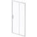 Душевая дверь AM.PM Gem Solo 110 W90G-110-1-195MT профиль Хром матовый стекло прозрачное Душевая дверь AM.PM Gem Solo 110 W90G-110-1-195MT профиль Хром матовый стекло прозрачное