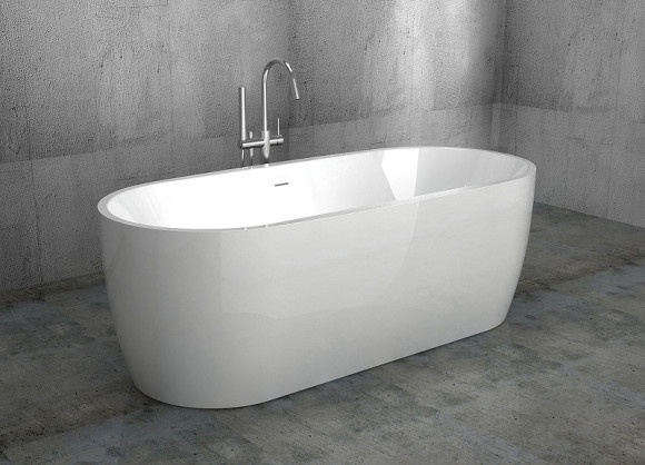 Акриловая ванна Abber AB9219 175x80 без гидромассажа