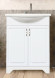 Тумба под раковину Style Line Олеандр 2 Люкс 55 ЛС-00000046 Белая