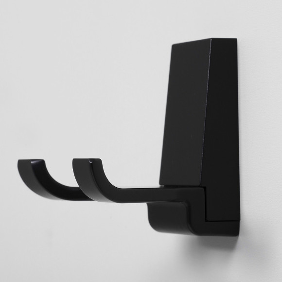 Двойной крючок WasserKRAFT Abens K-3223D Черный матовый