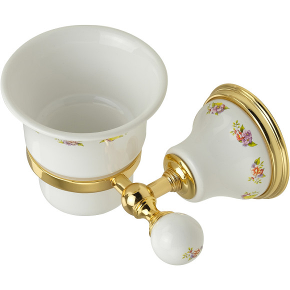 Стакан для зубных щеток Migliore Provance 17713 Золото Белый