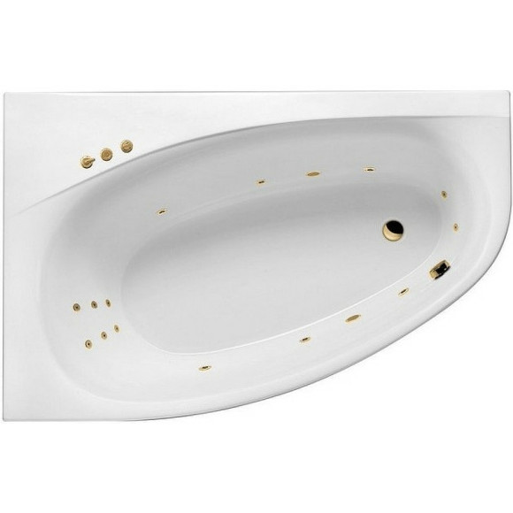 Акриловая ванна Excellent Kameleon 170x110 L WAEX.KML17.SMART.GL с гидромассажем