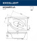Акриловая ванна Excellent Aquarella 170x110 R WAEX.ARP17.SMART.CR с гидромассажем Акриловая ванна Excellent Aquarella 170x110 R WAEX.ARP17.SMART.CR с гидромассажем