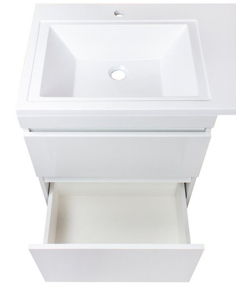 Тумба под раковину Style Line Даллас Люкс Plus 120 СС-00002338 Белая