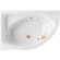 Акриловая ванна Excellent Aquarella 150x100 L WAEX.ARL15.SOFT.GL с гидромассажем Акриловая ванна Excellent Aquarella 150x100 L WAEX.ARL15.SOFT.GL с гидромассажем