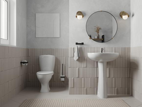 Раковина Santeri Версия 55 1.3111.5.S00.11B.0 Белая Раковина Santeri Версия 55 1.3111.5.S00.11B.0 Белая