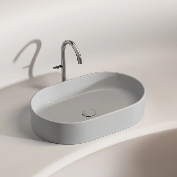 Раковина-чаша Ceramicanova Element 61 CN6048MSG Серая матовая Раковина-чаша Ceramicanova Element 61 CN6048MSG Серая матовая