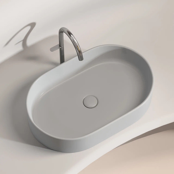 Раковина-чаша Ceramicanova Element 61 CN6048MSG Серая матовая Раковина-чаша Ceramicanova Element 61 CN6048MSG Серая матовая