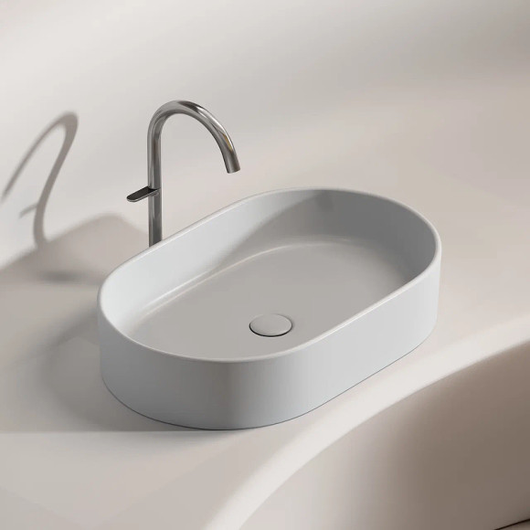 Раковина-чаша Ceramicanova Element 61 CN6048MSG Серая матовая Раковина-чаша Ceramicanova Element 61 CN6048MSG Серая матовая