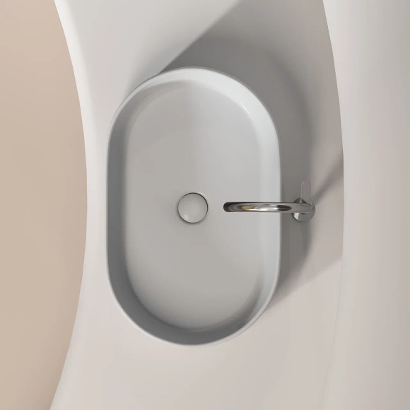 Раковина-чаша Ceramicanova Element 61 CN6048MSG Серая матовая Раковина-чаша Ceramicanova Element 61 CN6048MSG Серая матовая