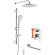 Душевая система Swedbe Platta 5542 Хром Душевая система Swedbe Platta 5542 Хром
