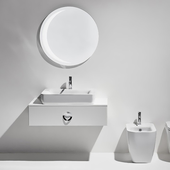 Раковина Simas Henges 70 HE10bi*1 Белая