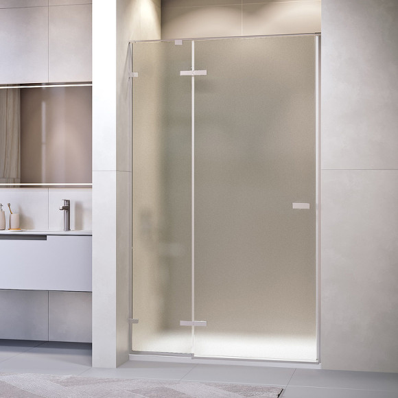 Душевая дверь RGW Stilvoll SV-004 140 353200414-21 профиль Хром стекло матовое