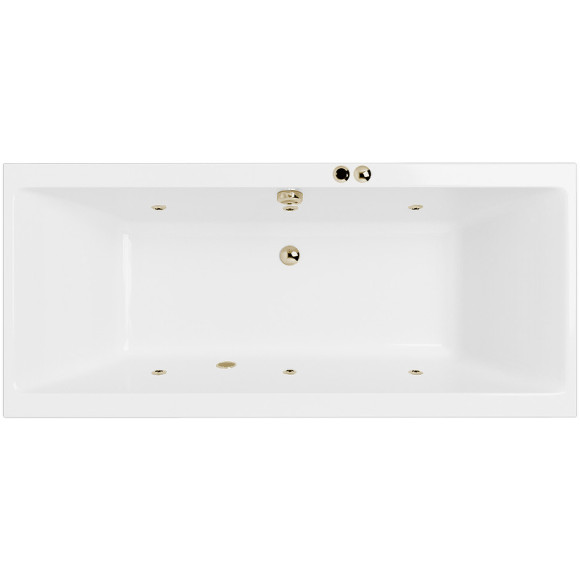 Акриловая ванна Excellent Pryzmat Slim 180x80 WAEX.PRY18S.SOFT.BR с гидромассажем