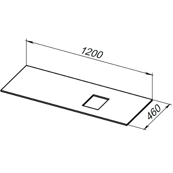 Столешница под раковину Allen Brau Infinity 120 R 1.21014.G-S Серый структ Столешница под раковину Allen Brau Infinity 120 R 1.21014.G-S Серый структ