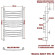 Электрический полотенцесушитель Ника Arc ЛД (Г2) 100/40 Хром