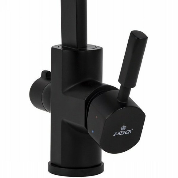 Смеситель для кухни Kaiser Decor 40144-9 Черный матовый Смеситель для кухни Kaiser Decor 40144-9 Черный матовый