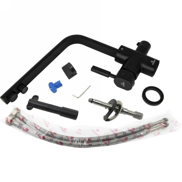 Смеситель для кухни Kaiser Decor 40144-9 Черный матовый Смеситель для кухни Kaiser Decor 40144-9 Черный матовый