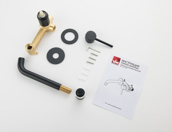 Смеситель для раковины Timo Saona 2372/03SM Черный Смеситель для раковины Timo Saona 2372/03SM Черный