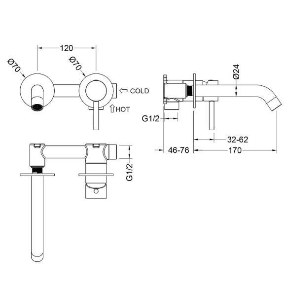 Смеситель для раковины Timo Saona 2372/03SM Черный Смеситель для раковины Timo Saona 2372/03SM Черный