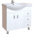 Тумба под раковину Onika Эльбрус 82 R 108202 Белая