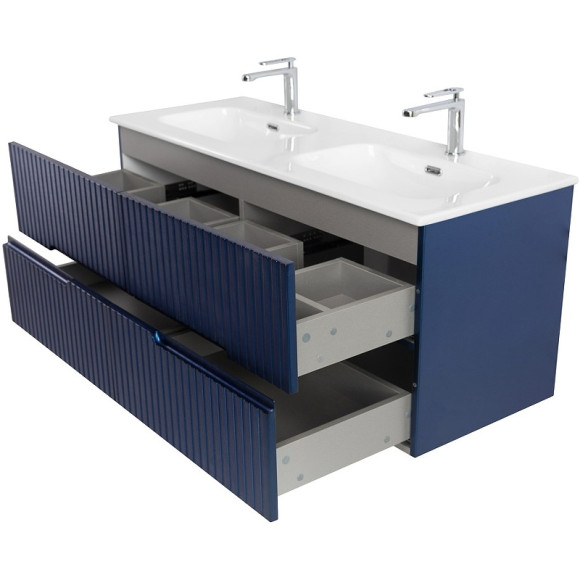 Тумба под раковину Cezares Duet-N 120 DUET-N-1200-4C-SO-2-SPF-P подвесная Sapfiro