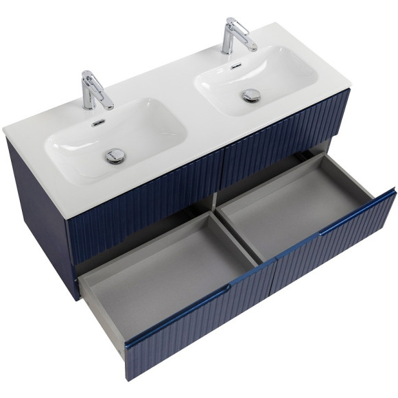 Тумба под раковину Cezares Duet-N 120 DUET-N-1200-4C-SO-2-SPF-P подвесная Sapfiro