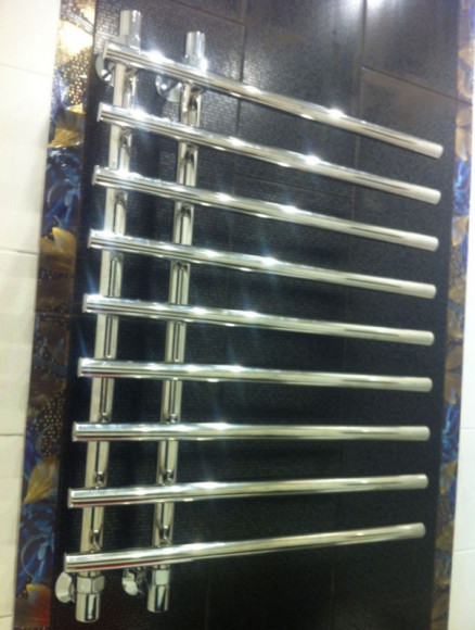 Водяной полотенцесушитель Ника Bamboo ЛБ 4 80x40 Хром